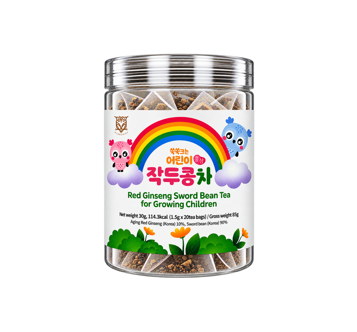 Red Ginseng Sword Bean Tea for Growing Children