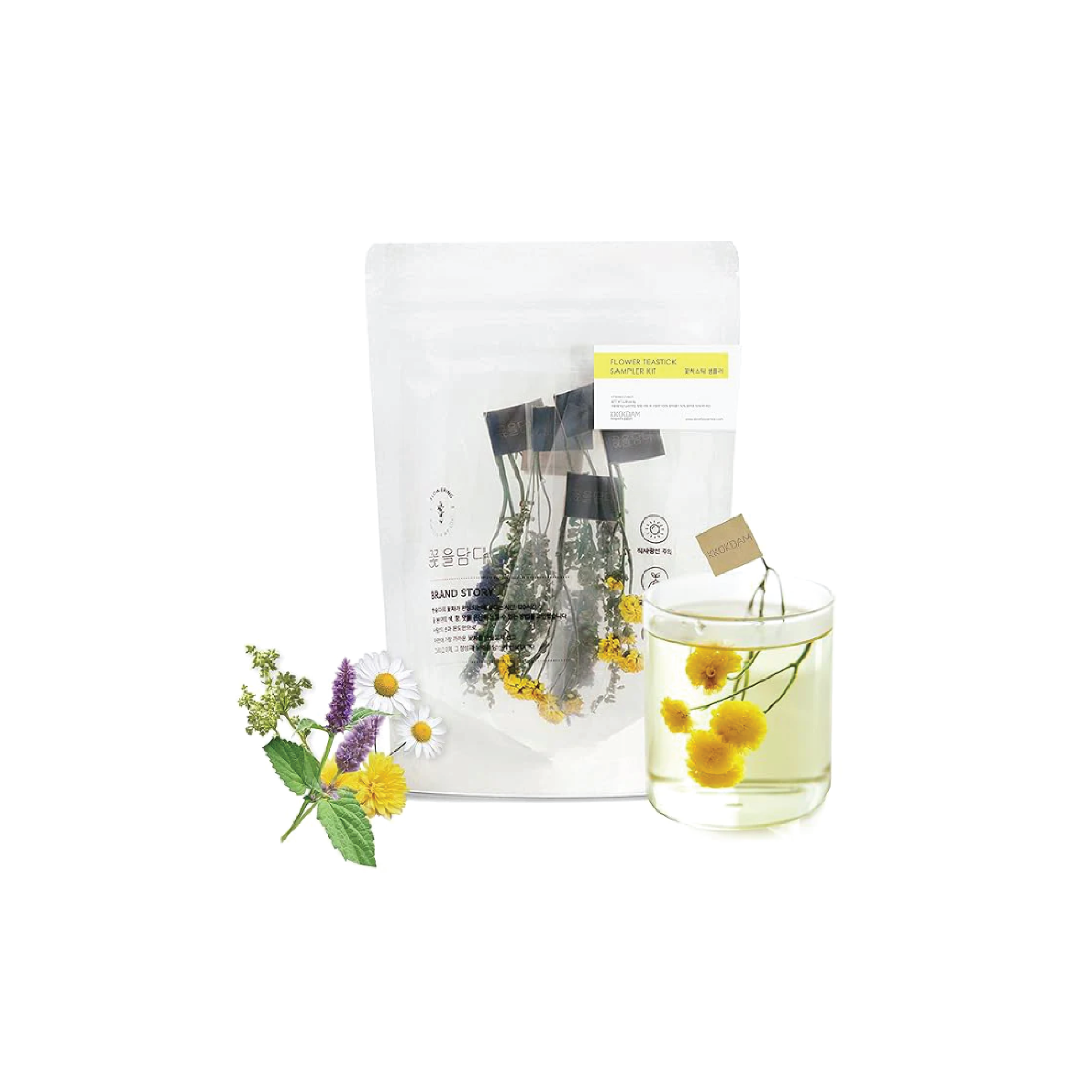 Flower Tea Stick Sampler – BEST K-FOOD