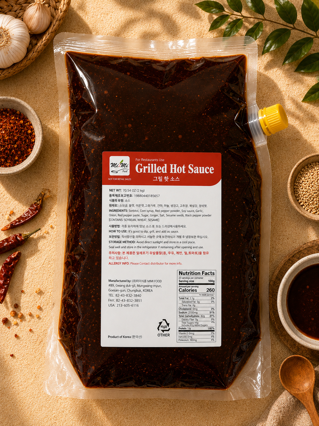 Grilled Hot Sauce