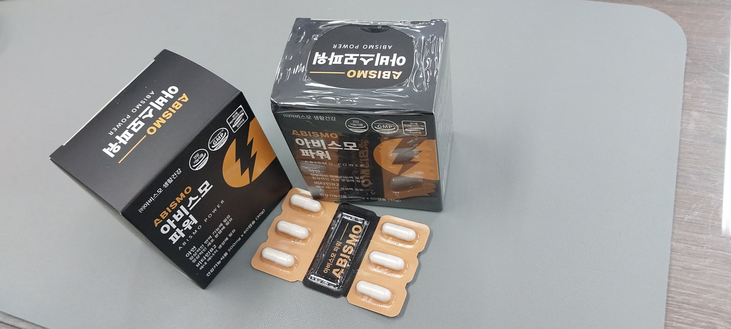 ABISMO Power – Zinc & Vitamin B2 Health Supplement (60 Capsules)