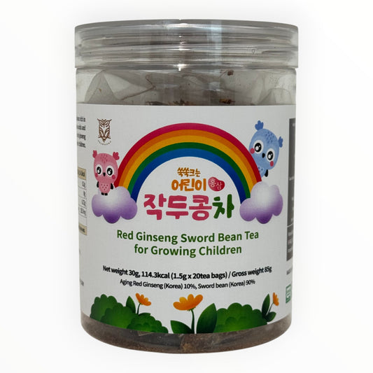 Red Ginseng Sword Bean Tea for Growing Children