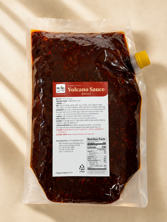Korean Fried Chicken Volcano Spicy Sauce