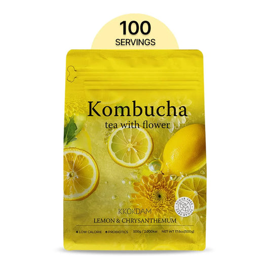 Flower Kombucha 100 Servings (Lemon & Chrysanthemum)