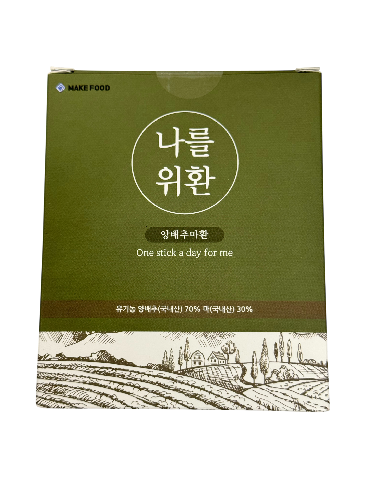 Organic Cabbage & Yam Extract Sticks (나를위환 양배추마환) – 30 Packs