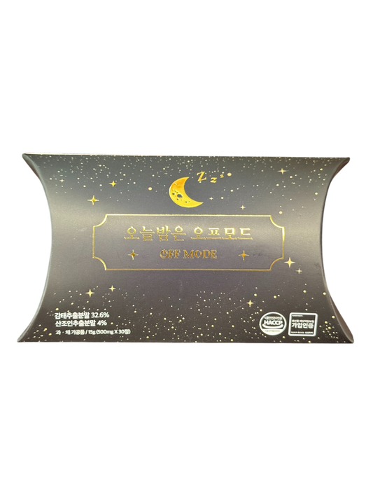 OFF MODE (오늘밤은 오프모드) 수면건강보조제 – 30 count